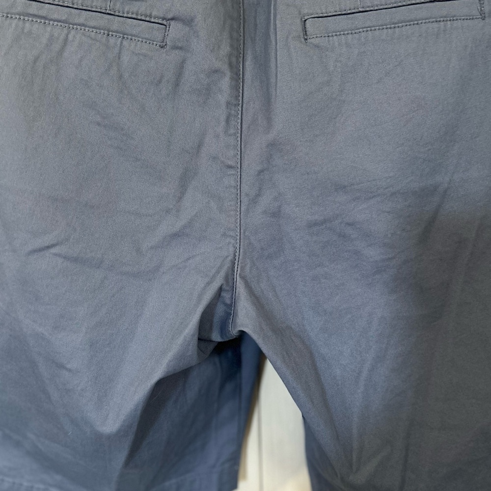 Lee Bermuda dusty Blue Shorts regular fit     mid rise size 8 medium - Picture 6 of 10